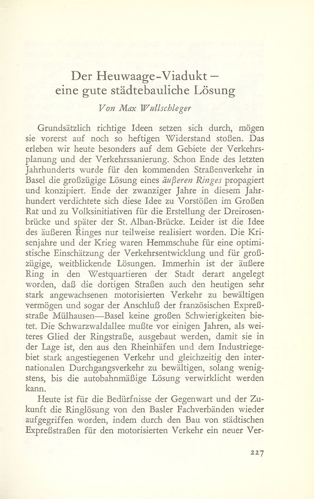 Der Heuwaage-Viadukt – eine gute städtebauliche Lösung – Seite 1