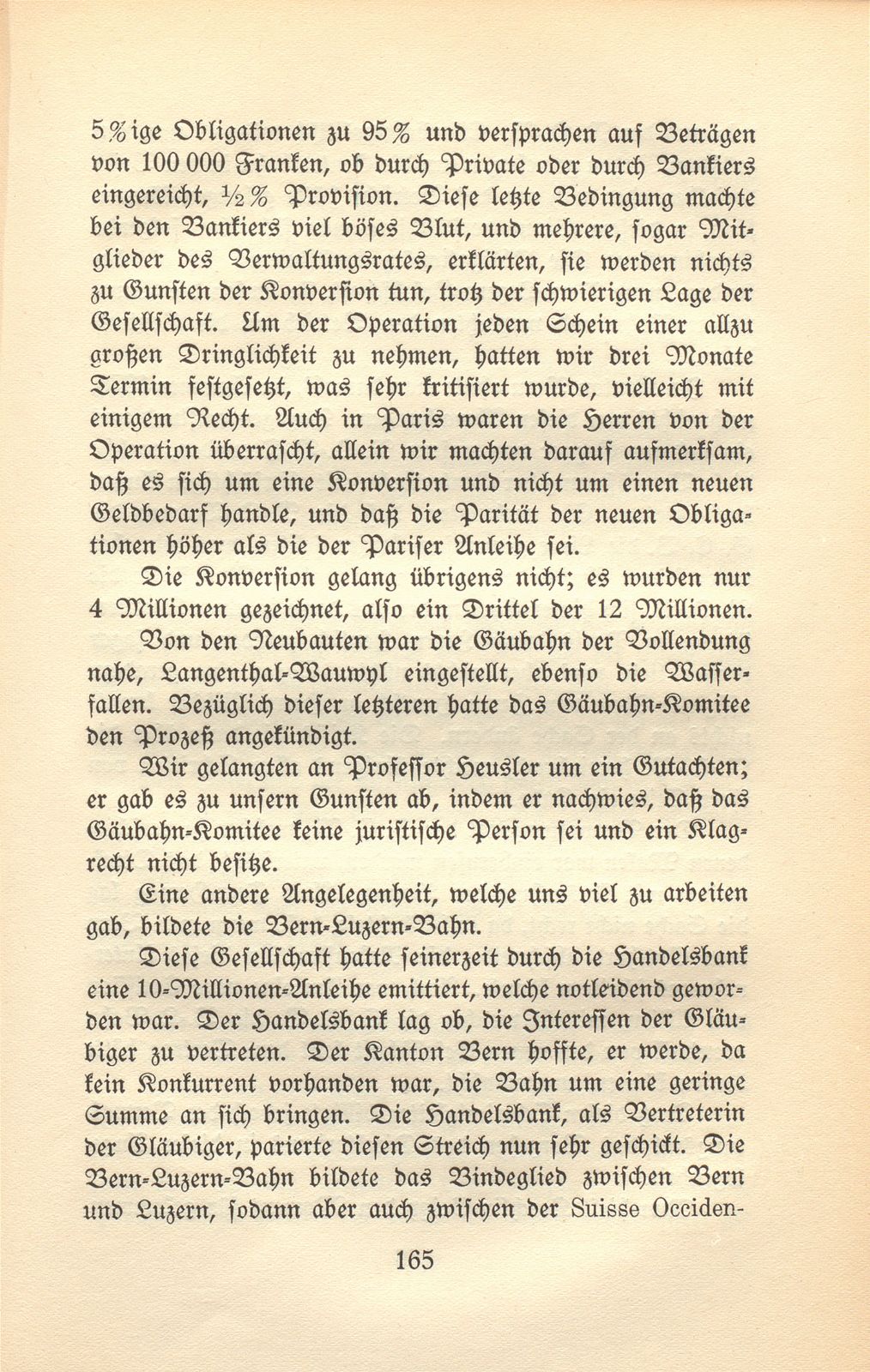 Von den Schweizer Bahnen und Banken in der kritischen Zeit der 1870er und der 1880er Jahre – Seite 21