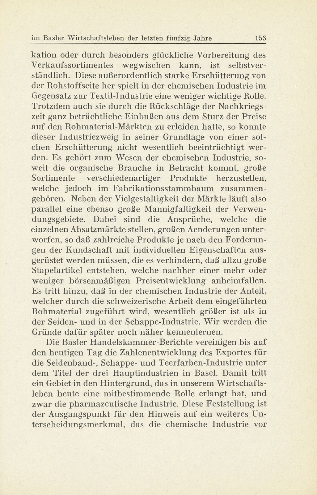 Seidenband, Schappe und Farbstoffe im Basler Wirtschaftsleben der letzten fünfzig Jahre – Seite 12