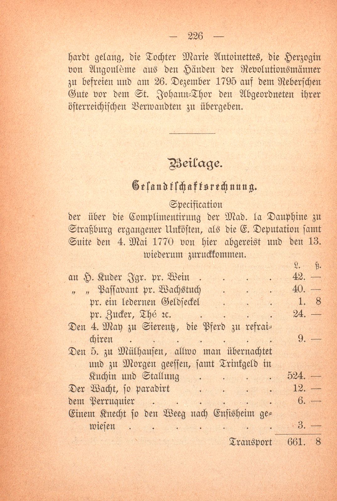 Eine Basler Gesandtschaft des vorigen Jahrhunderts – Seite 16