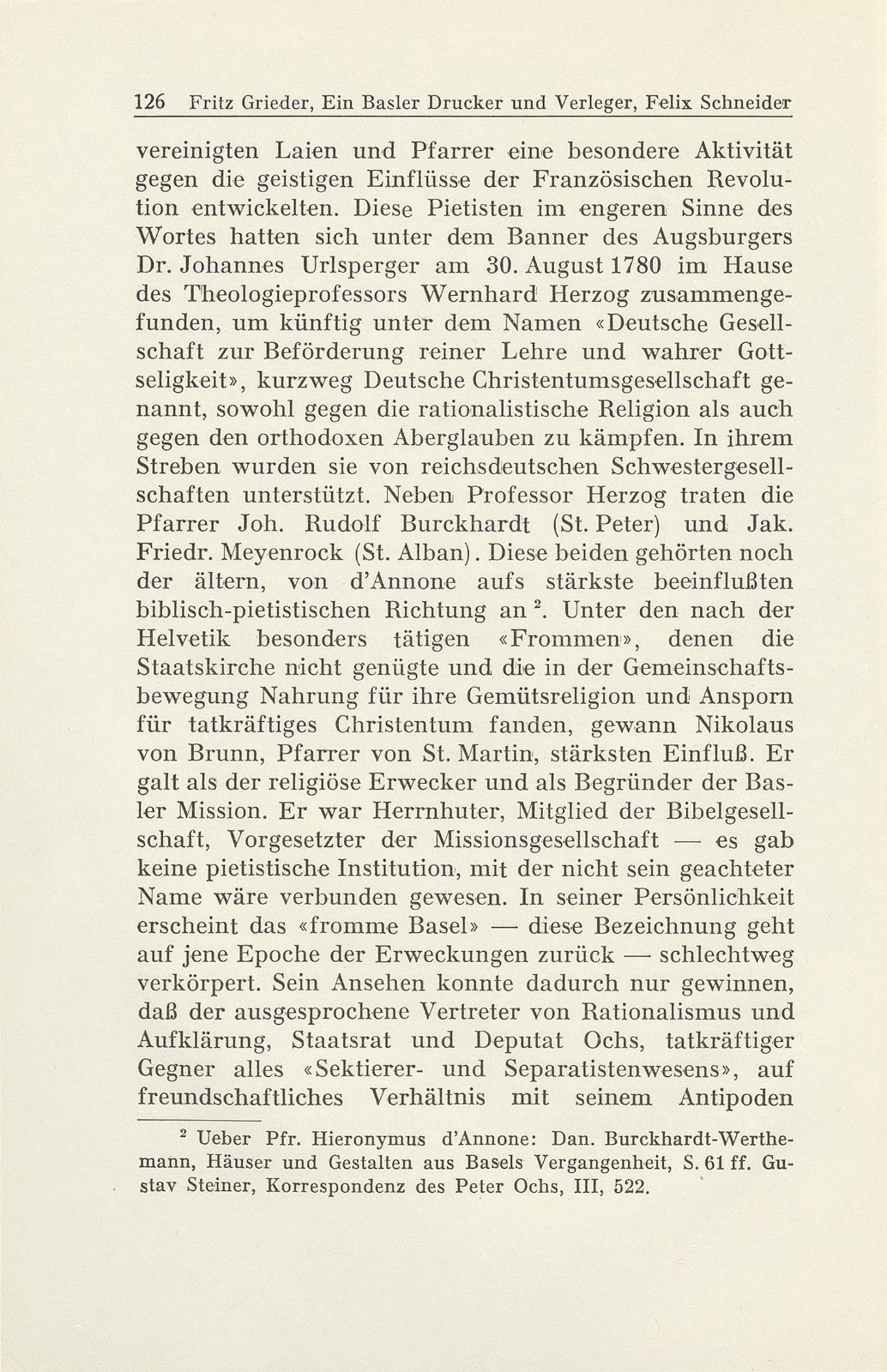 Ein Basler Drucker und Verleger im Dienste des Pietismus: Felix Schneider (1768-1845) – Seite 3