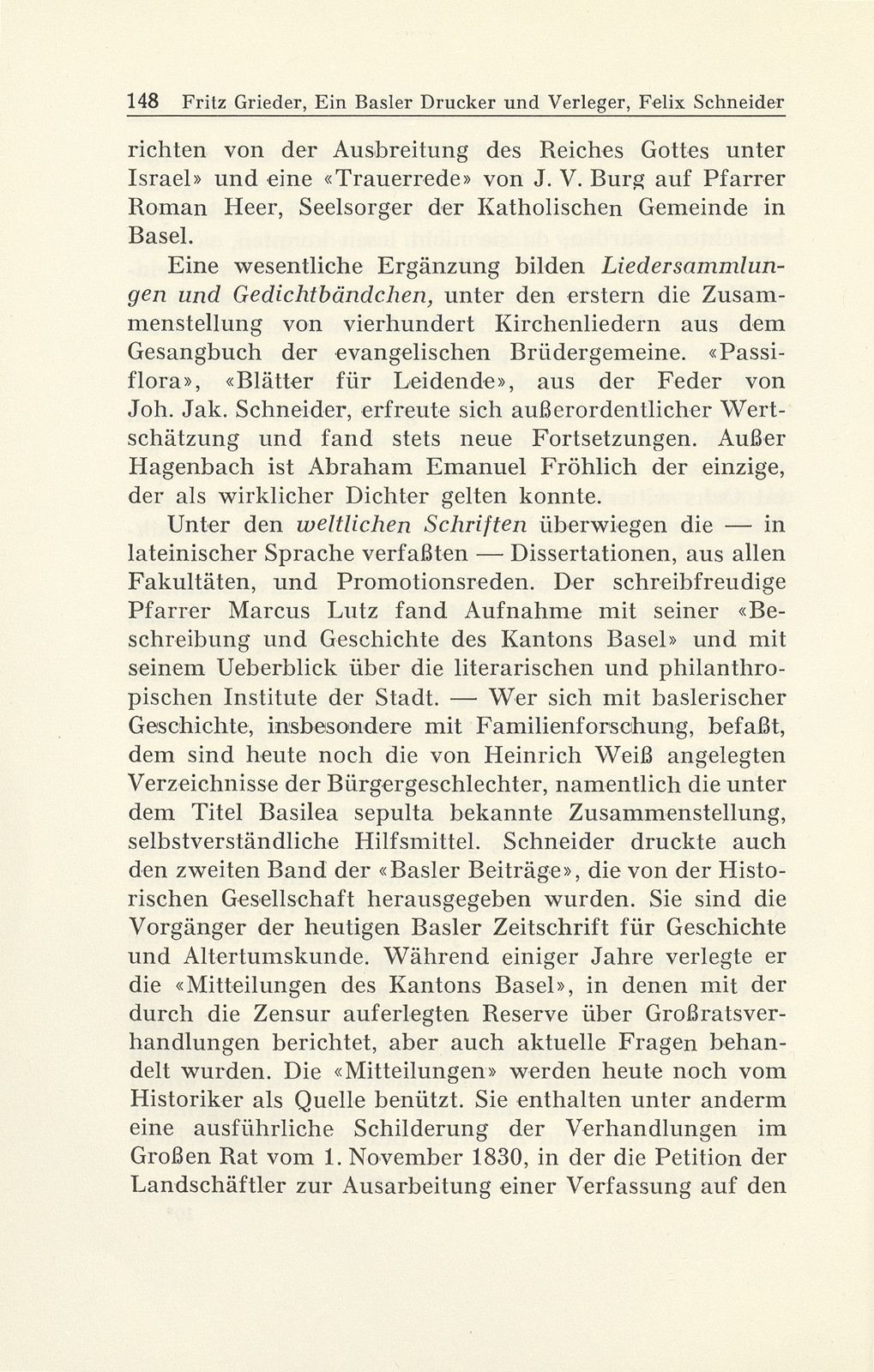 Ein Basler Drucker und Verleger im Dienste des Pietismus: Felix Schneider (1768-1845) – Seite 27