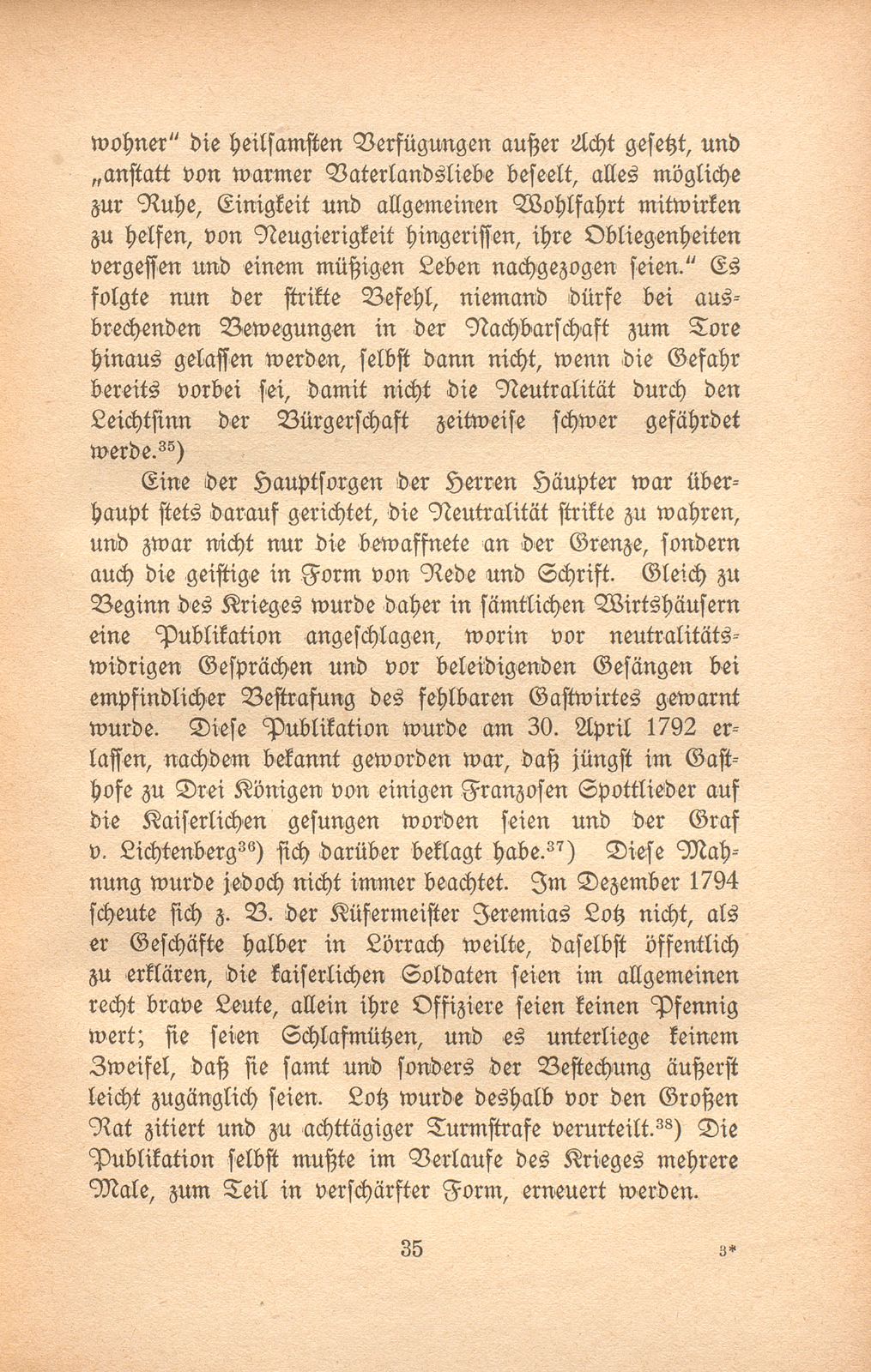 Kriegsnöte der Basler in den 1790er Jahren – Seite 22