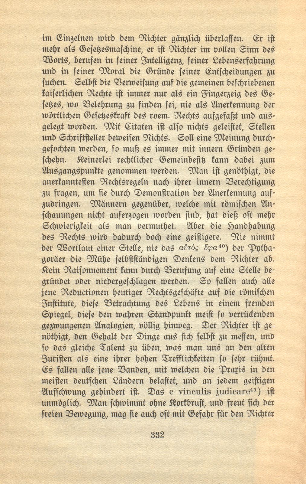 Autobiographische Aufzeichnungen von Prof. Johann Jakob Bachofen – Seite 40