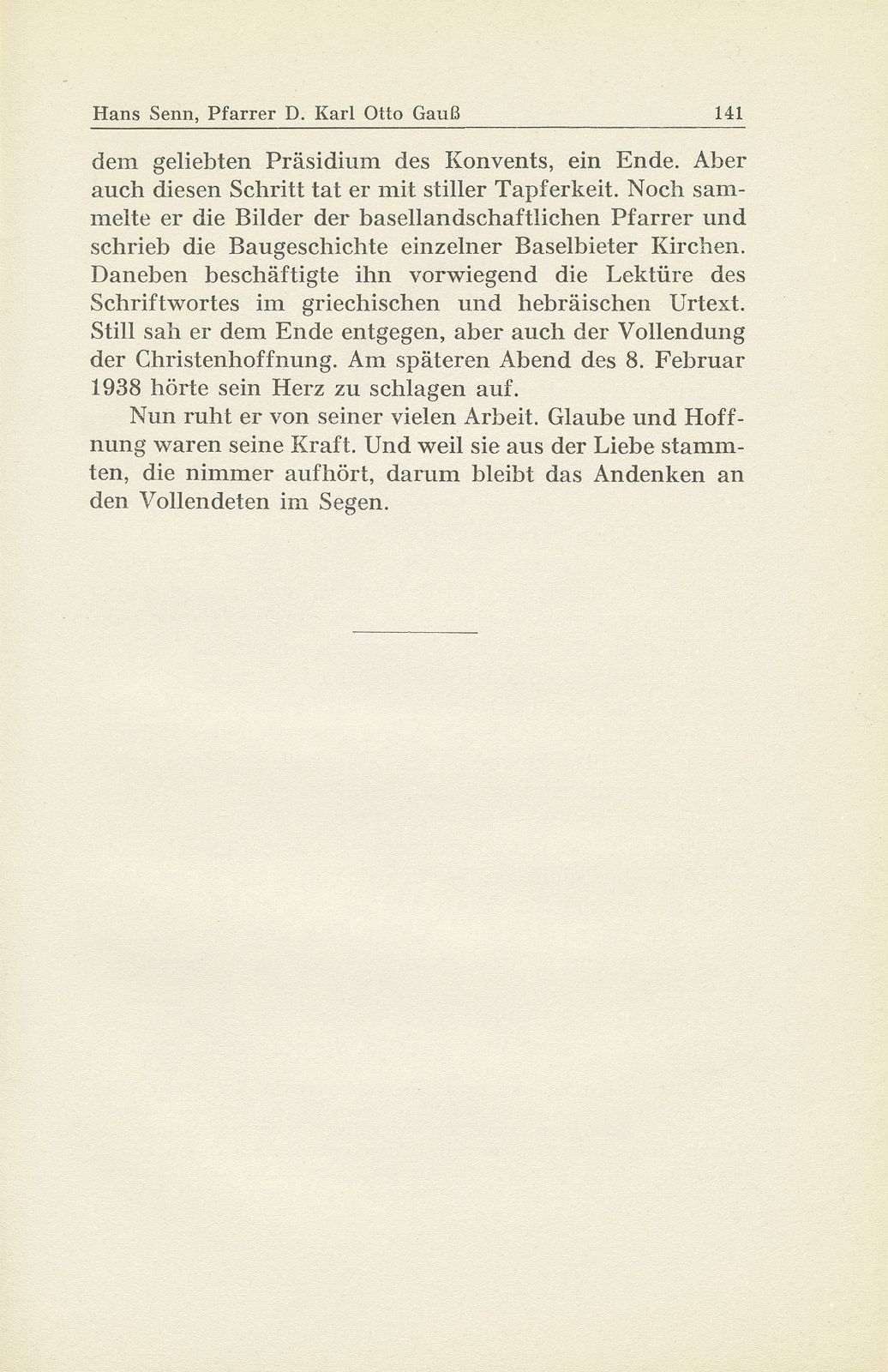 Pfarrer D. Karl Otto Gauss 1867-1938 – Seite 17