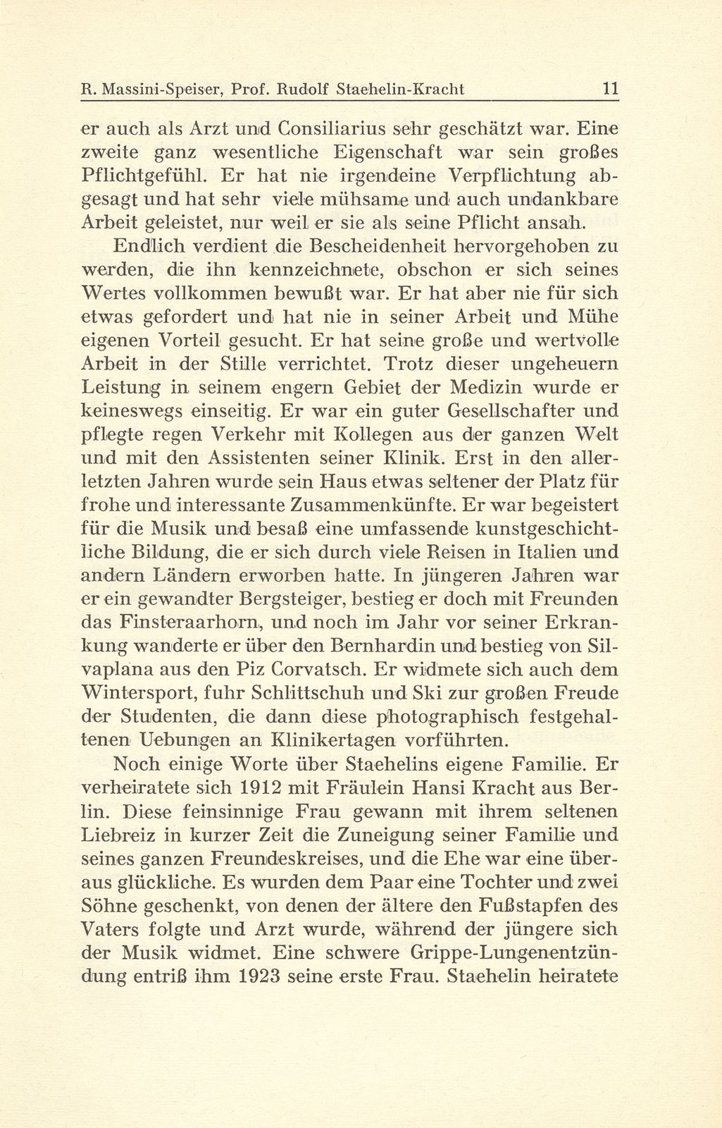 Prof. Rudolf Staehelin-Kracht 28. August 1875 bis 26. März 1943 – Seite 5