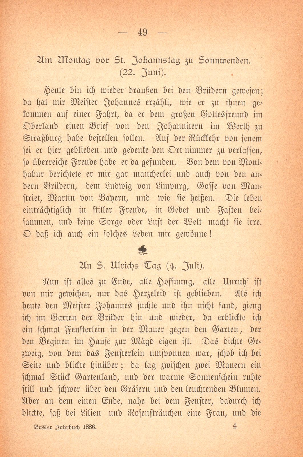 Aus dem Tagebuch des Schreibers Giselbert. (1376-1378) – Seite 37