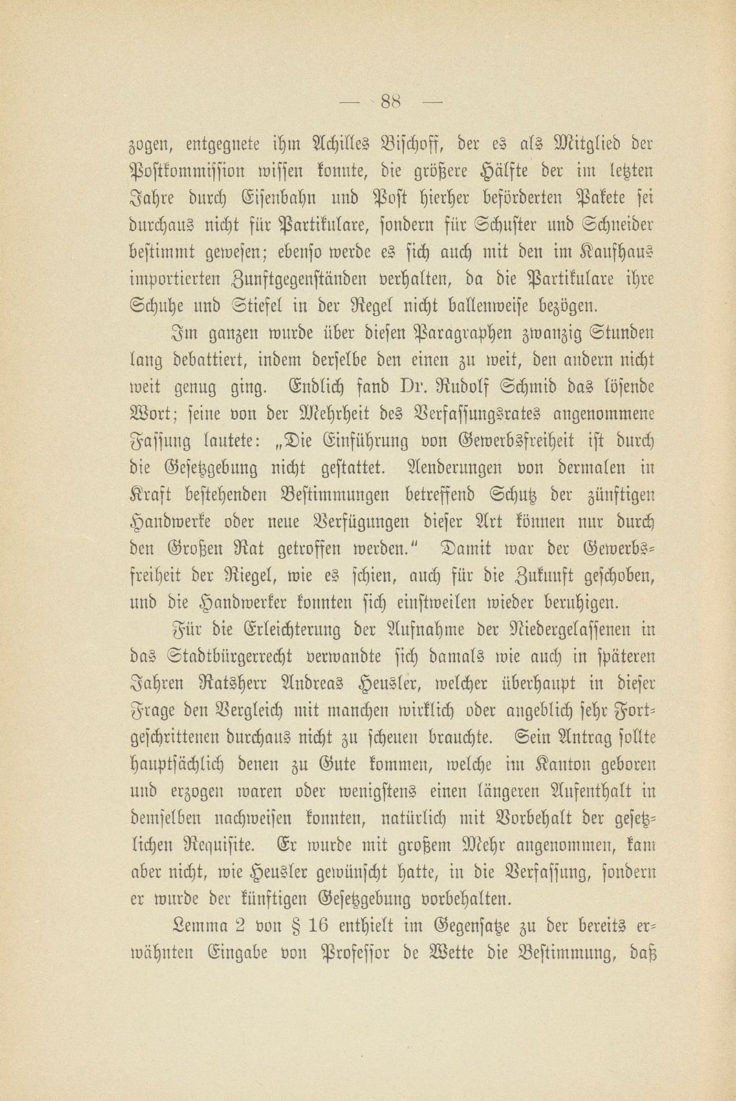 Basel zur Zeit der Freischarenzüge und des Sonderbunds – Seite 44