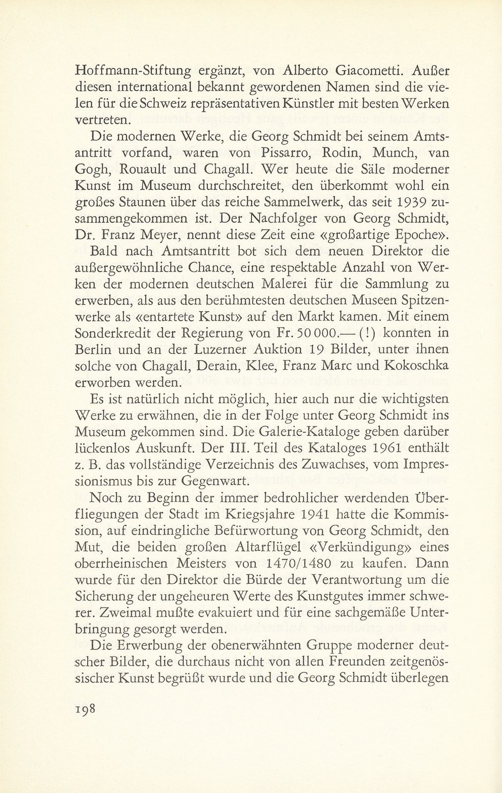 Zur Erinnerung an Prof. Dr. Dr. h.c. Georg Schmidt (1896-1965), Direktor der Öffentlichen Kunstsammlung Basel 1939-1961 – Seite 7