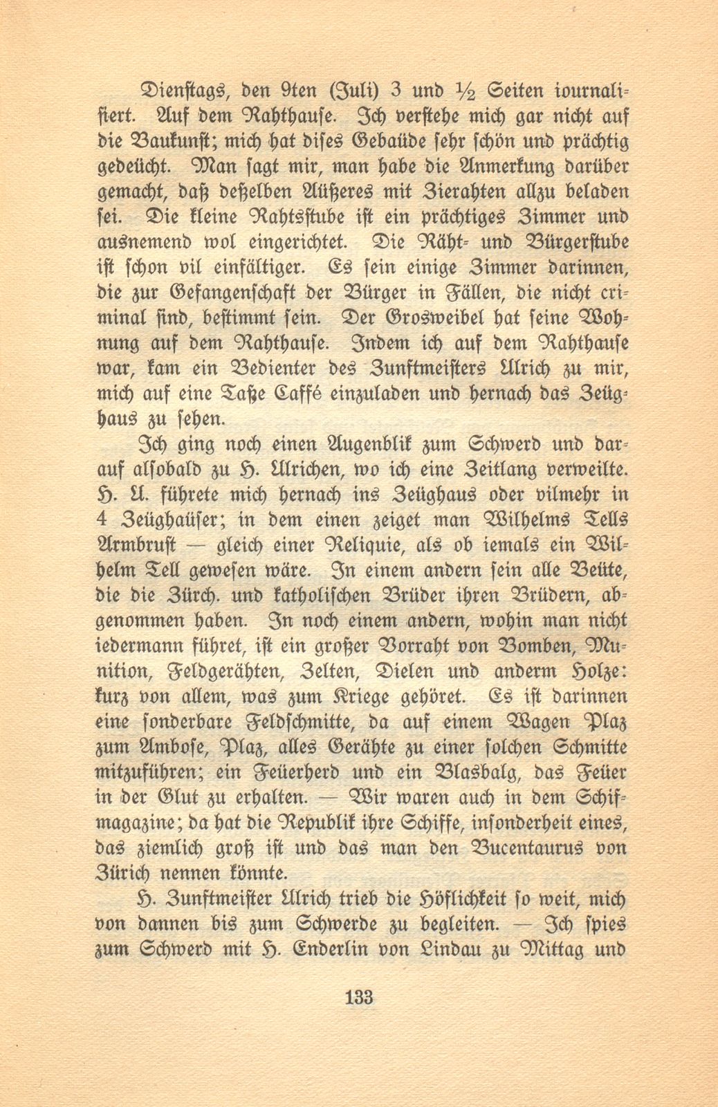 Isaak Iselins Reisetagebuch 1754 – Seite 38