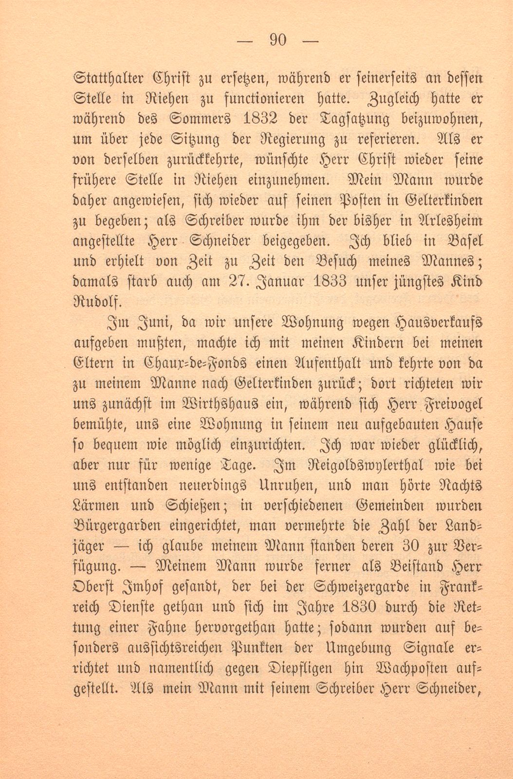 Beitrag zur Geschichte der Basler Wirren in den Jahren 1830-1833 – Seite 19