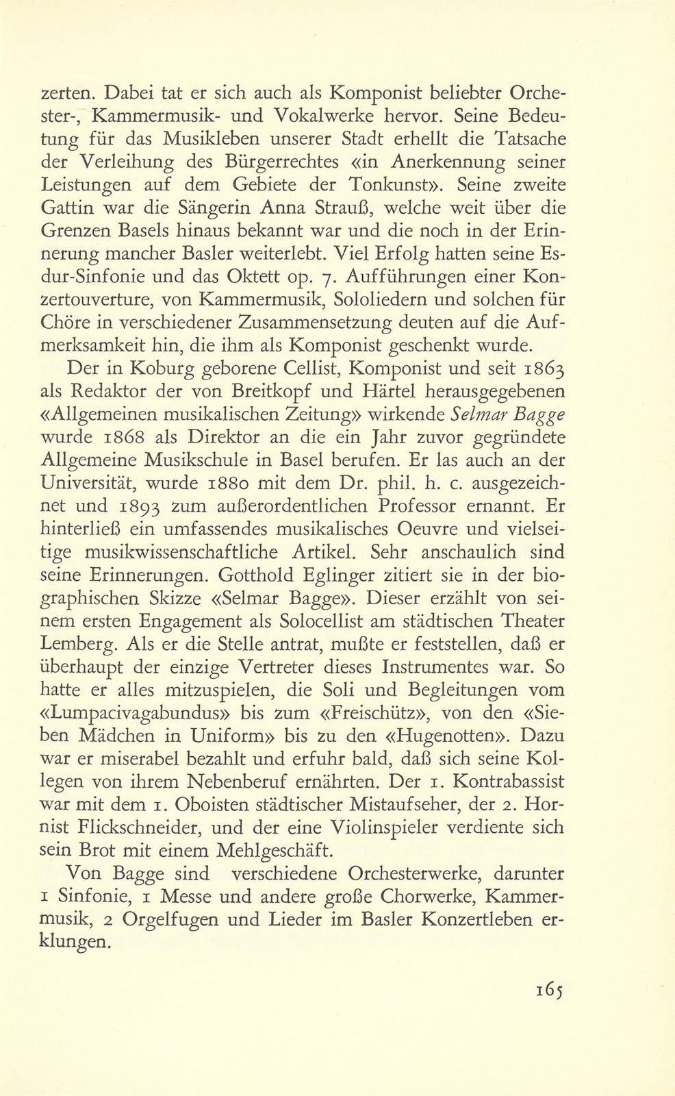 Schweizerische Musik im Basler Konzertleben früherer Zeit – Seite 20