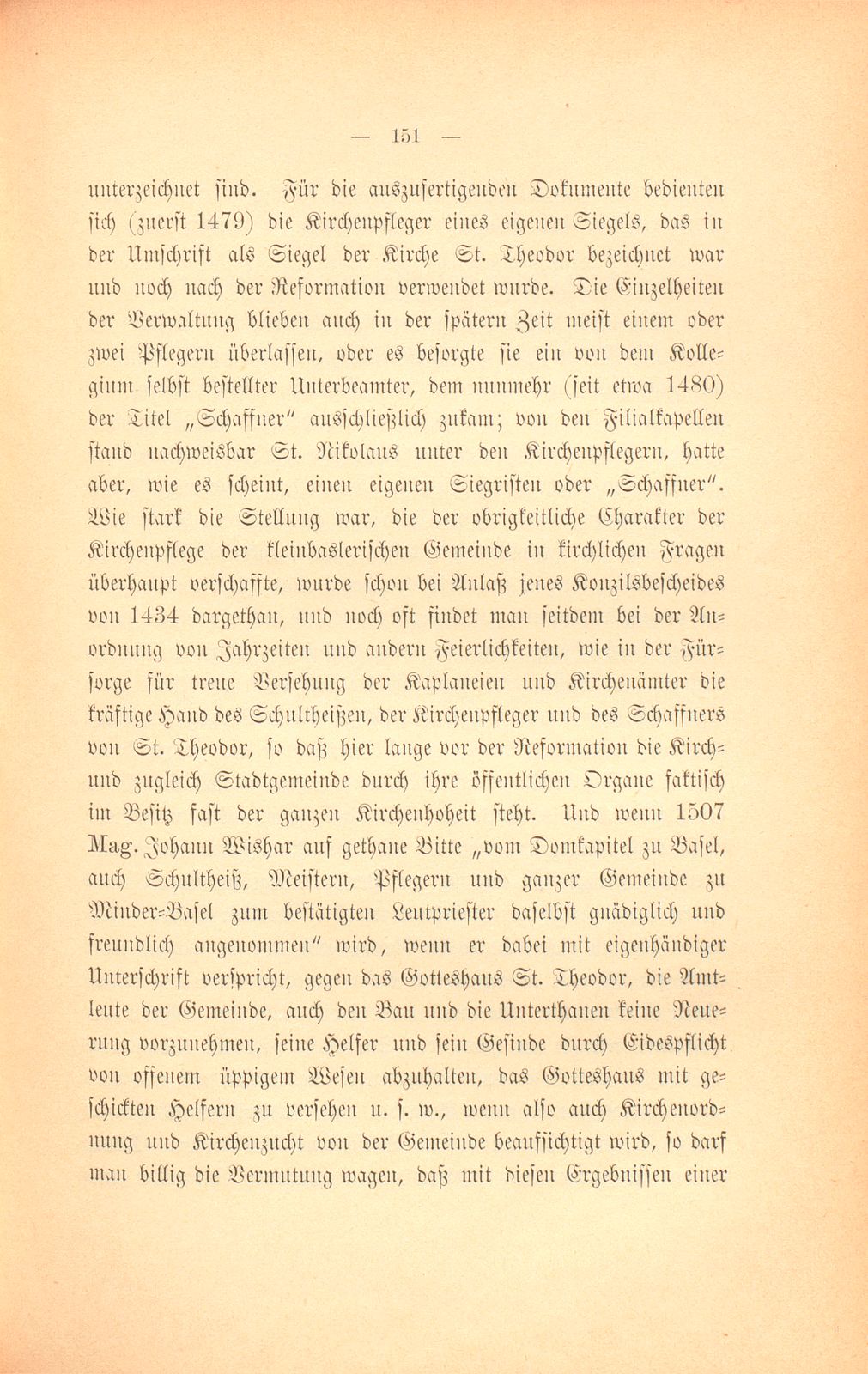 Die Kirchgemeinden Basels vor der Reformation – Seite 53