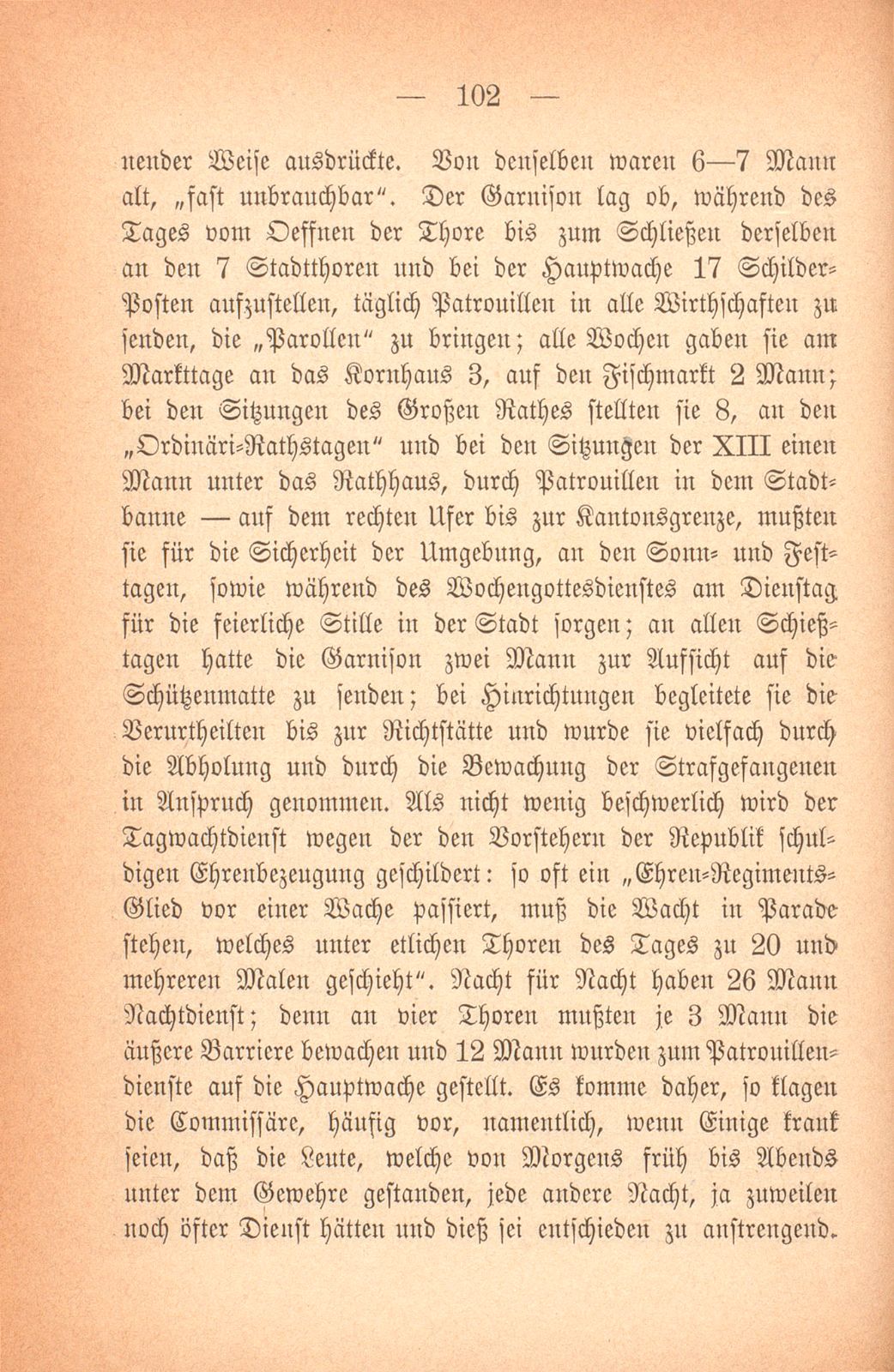 Über das baslerische Militärwesen in den letzten Jahrhunderten – Seite 24