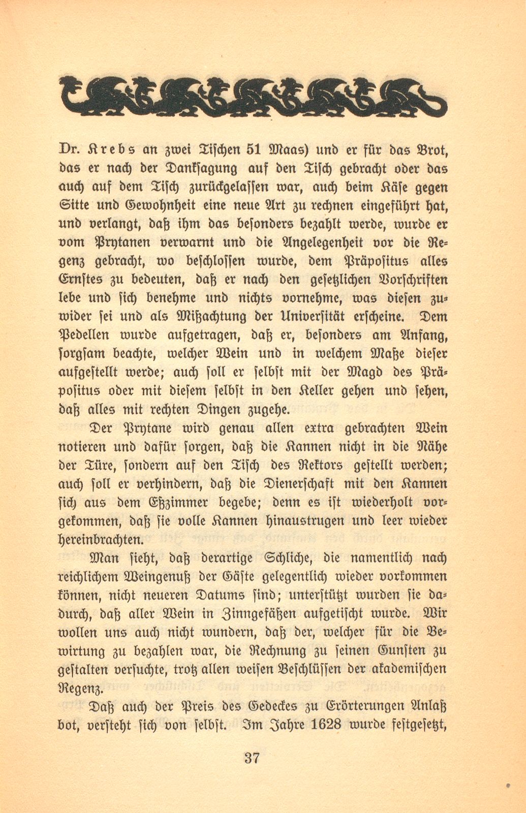 Das Prytaneum der Universität Basel. 1570-1744 – Seite 15