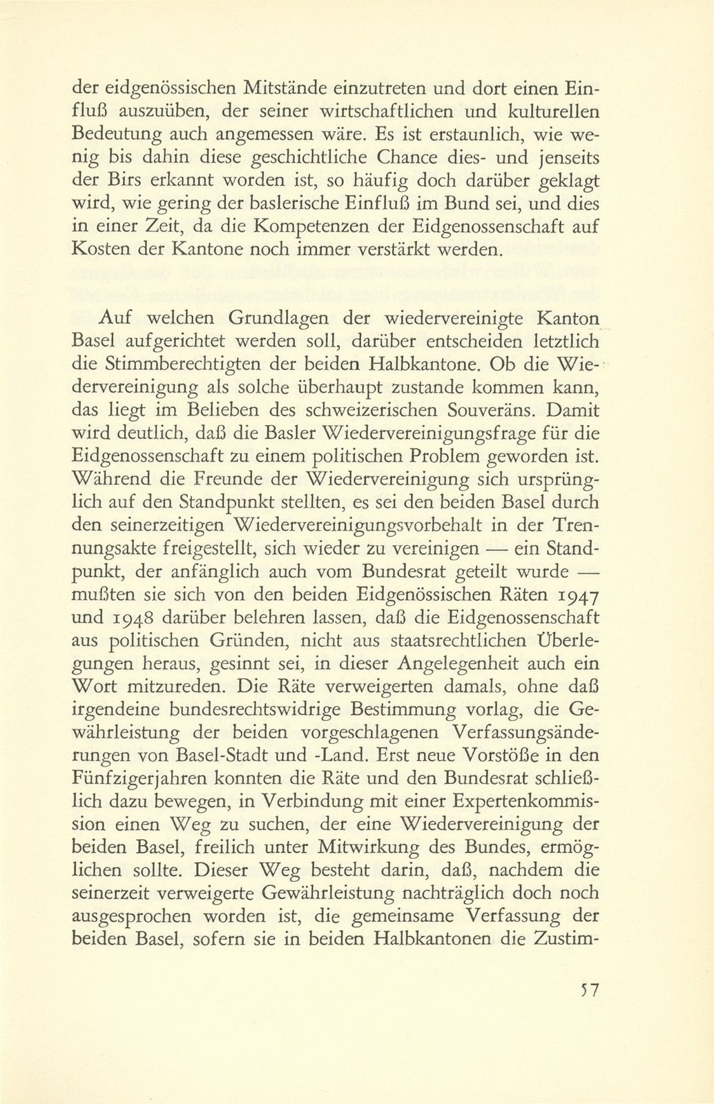 Die Wiedervereinigungsfrage vor dem Basler Verfassungsrat – Seite 24