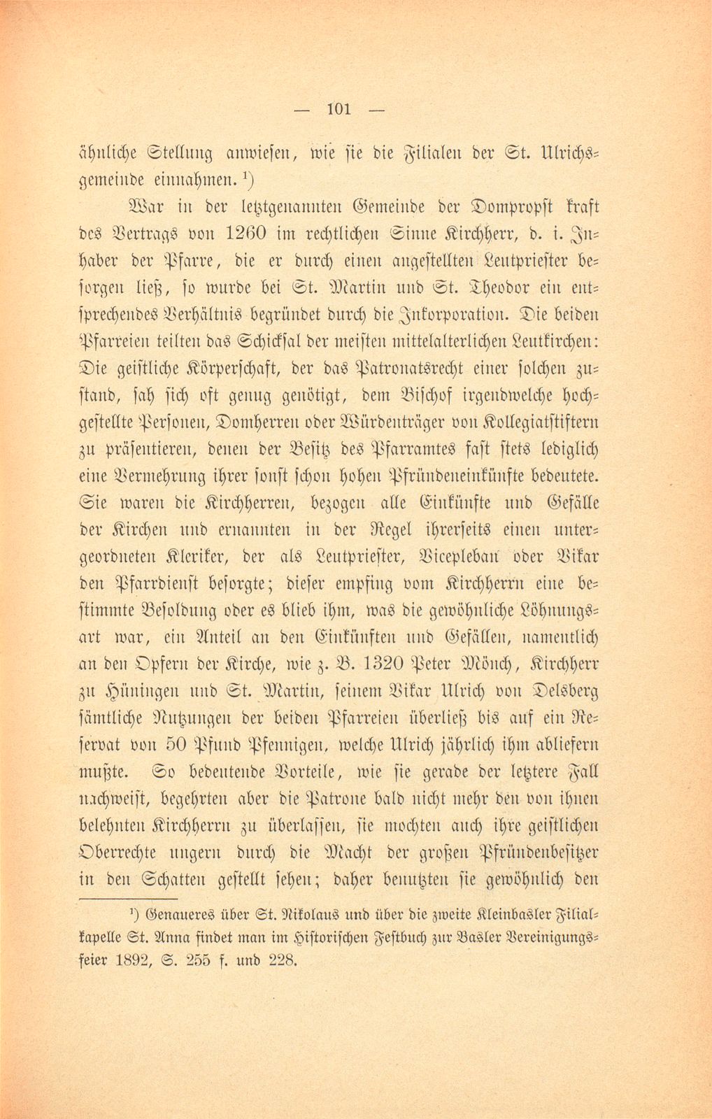 Die Kirchgemeinden Basels vor der Reformation – Seite 3