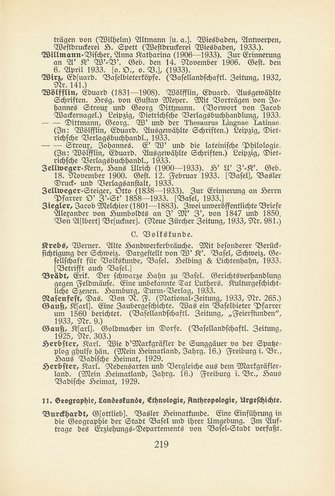 Basler Bibliographie 1933 – Seite 34