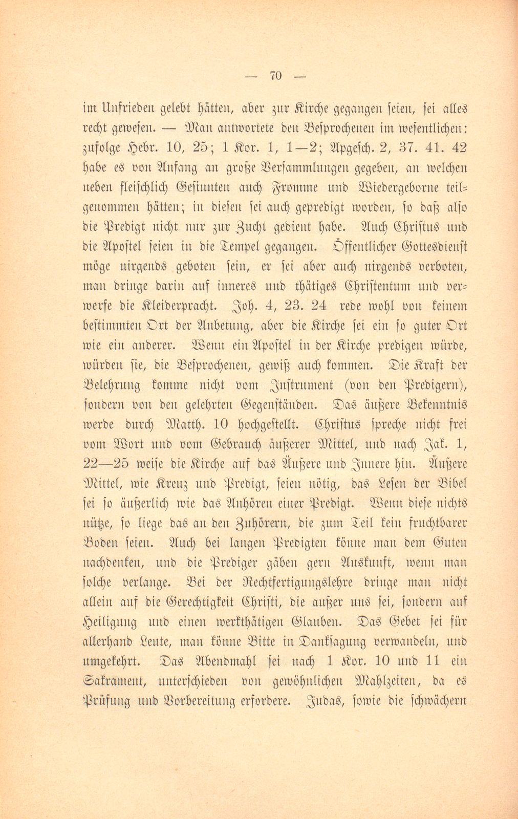 Die Basler Separatisten im ersten Viertel des XVIII. Jahrhunderts – Seite 41