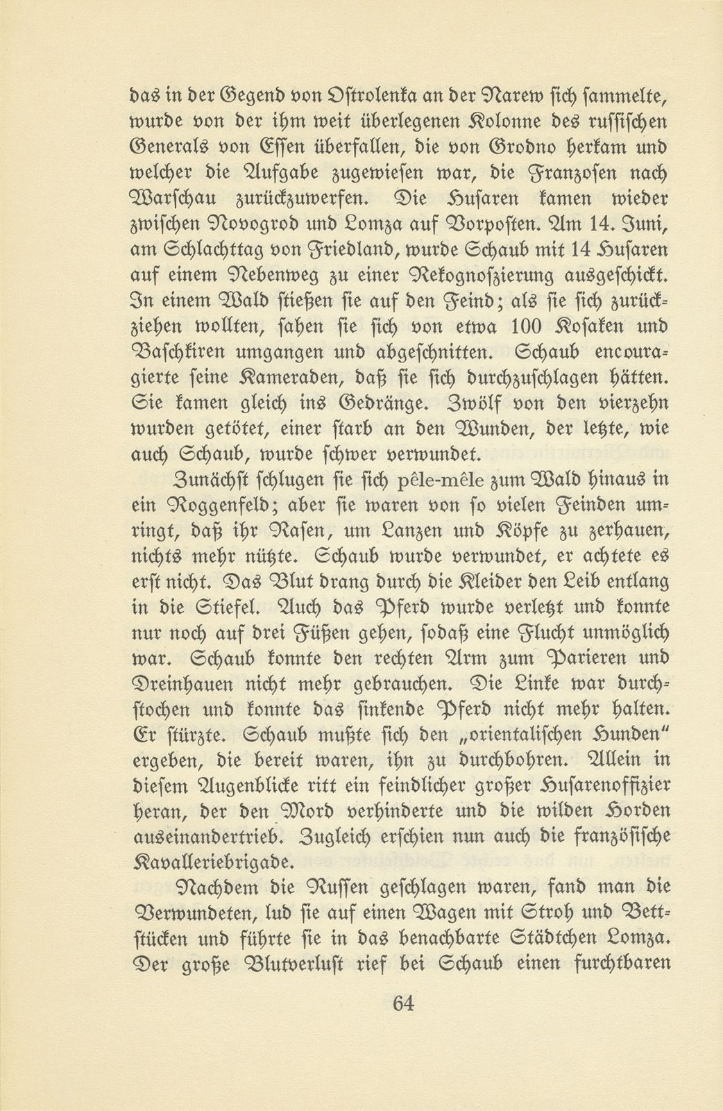 Benedikt Schaub, ein Liestaler Veteran aus den napoleonischen Kriegen – Seite 30