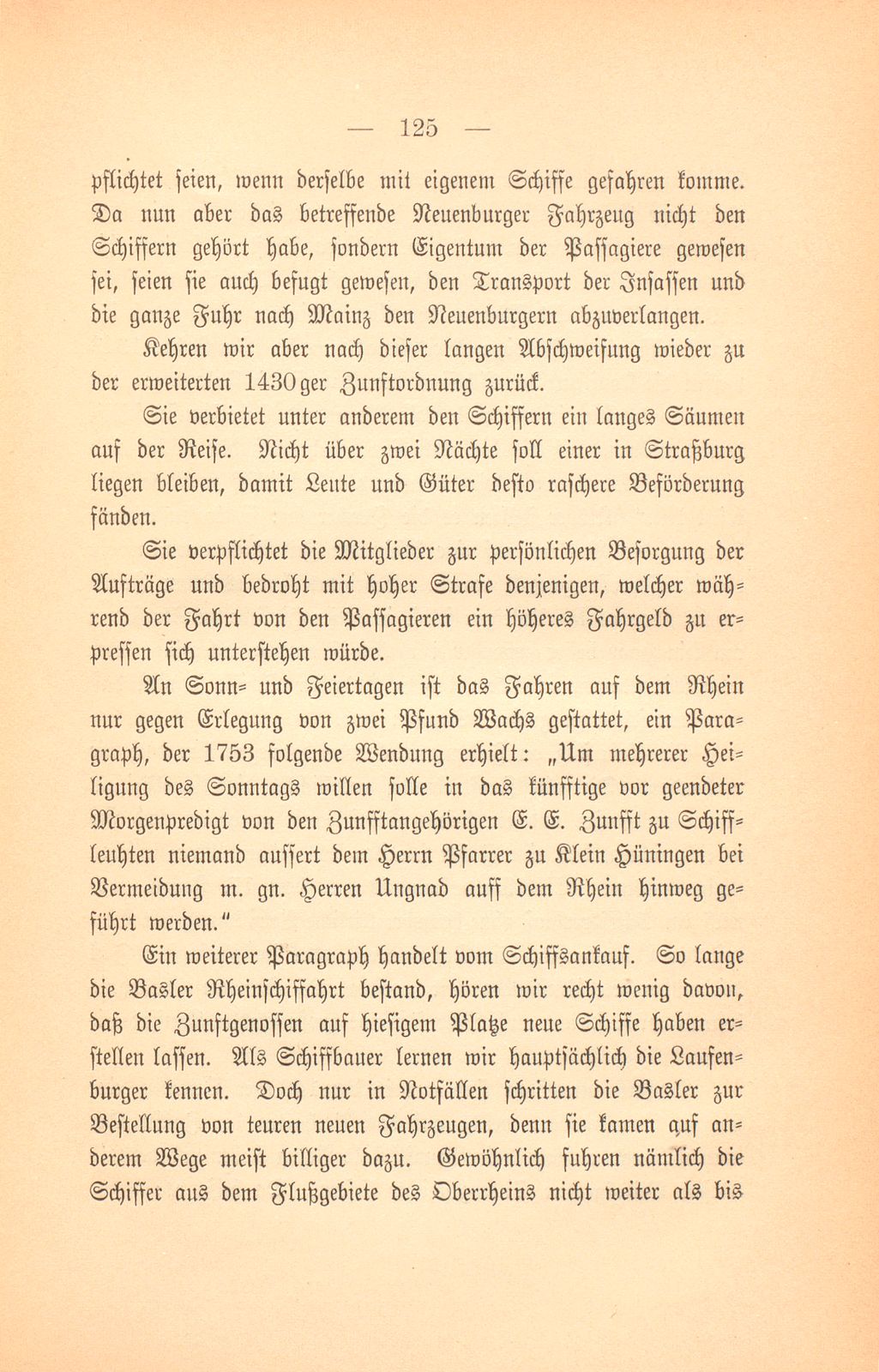 Zur Geschichte der Basler Rheinschiffahrt und der Schiffleutenzunft – Seite 15