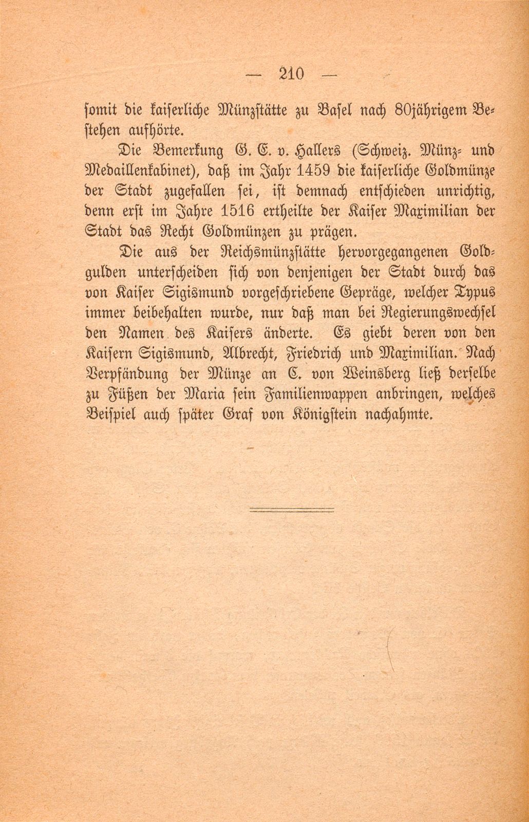 Zur Geschichte der Reichsmünzstätte zu Basel – Seite 9