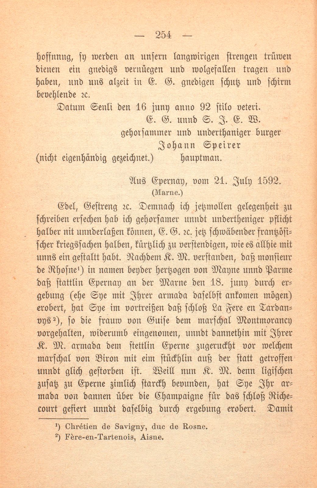 Schicksal einiger Basler Fähnlein in französischem Sold. (1589-1593.) – Seite 103