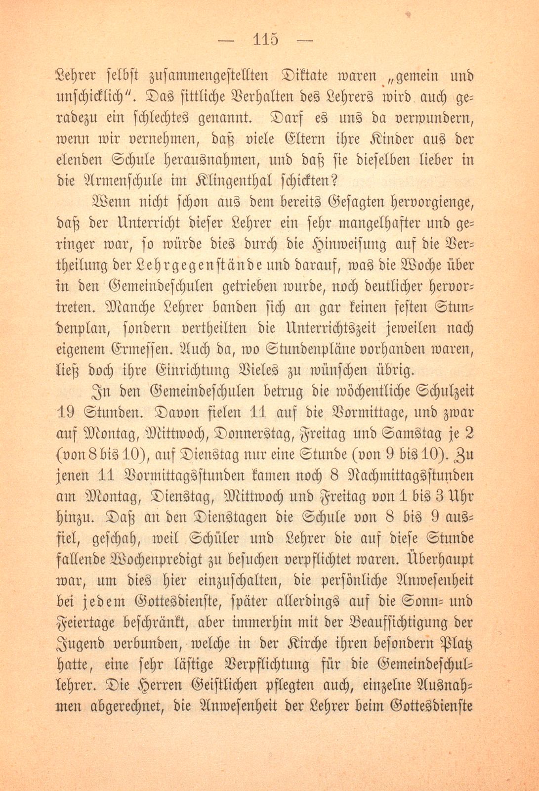 Die Gemeindeschulen der Stadt Basel in den Jahren 1817-1822 – Seite 12