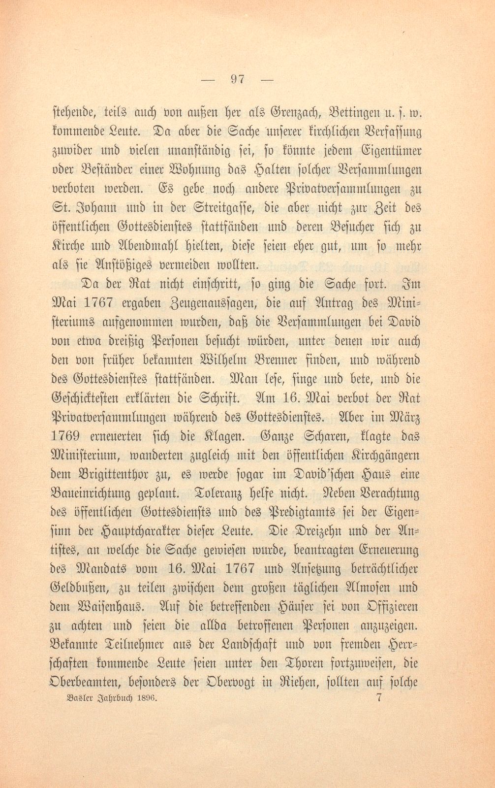 Die Basler Separatisten im achtzehnten Jahrhundert – Seite 44