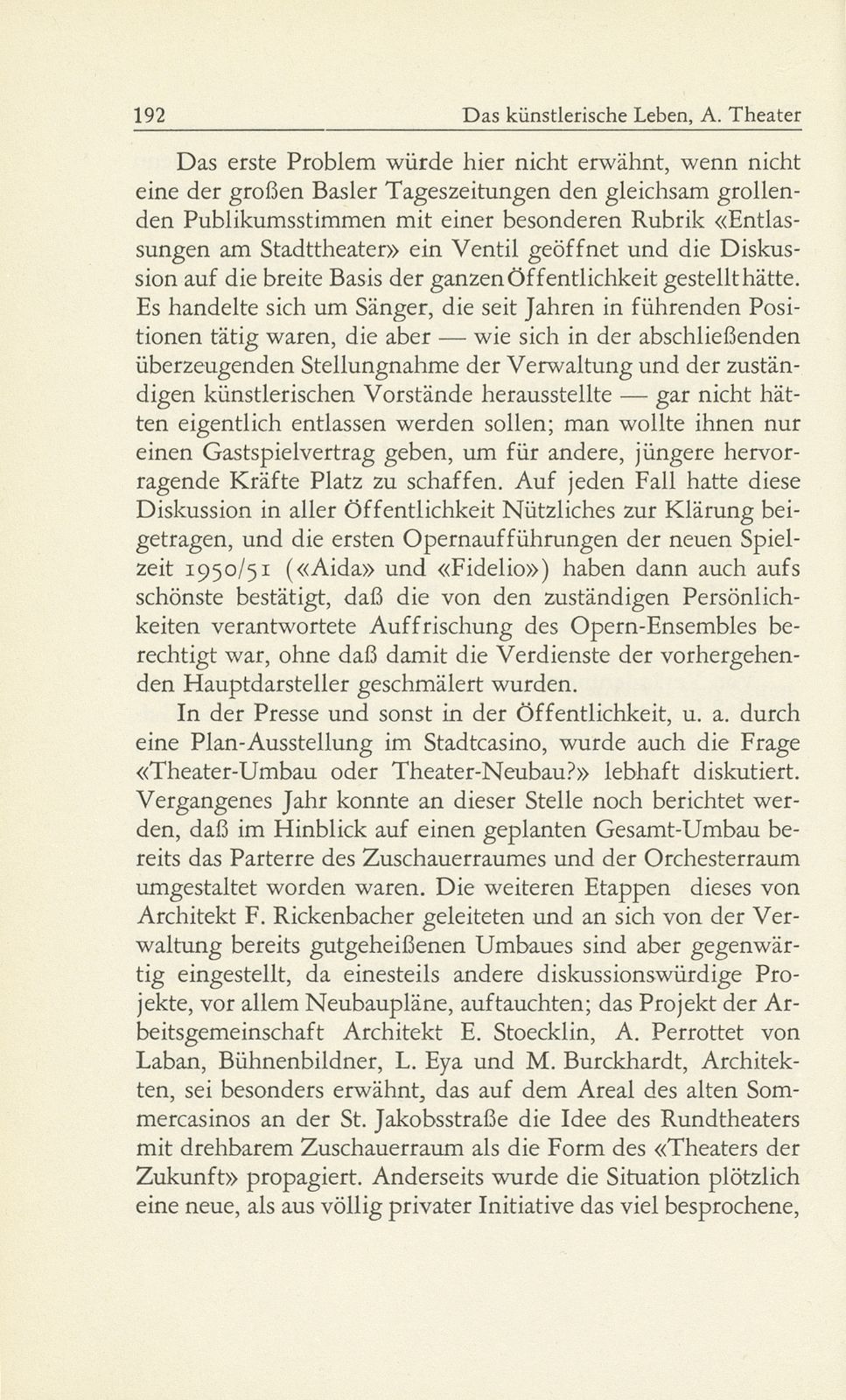 Das künstlerische Leben in Basel vom 1. Oktober 1949 bis 30. September 1950 – Seite 3