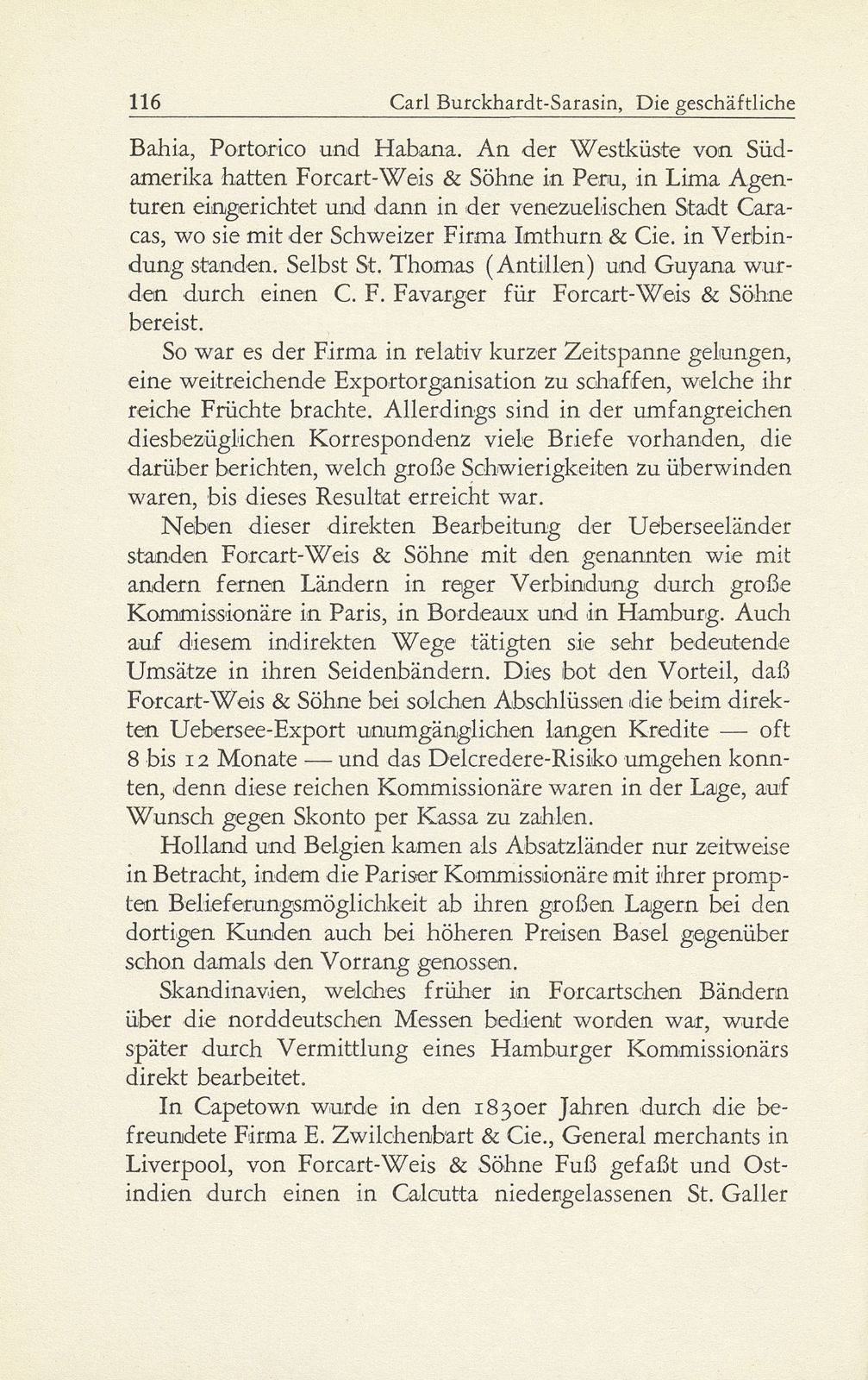 Die geschäftliche Tätigkeit von Johann Rudolf Forcart-Weis 1749-1834 – Seite 15