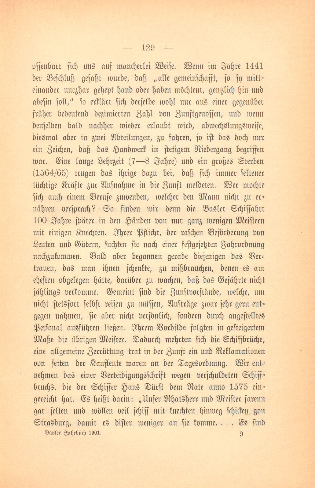 Zur Geschichte der Basler Rheinschiffahrt und der Schiffleutenzunft – Seite 19