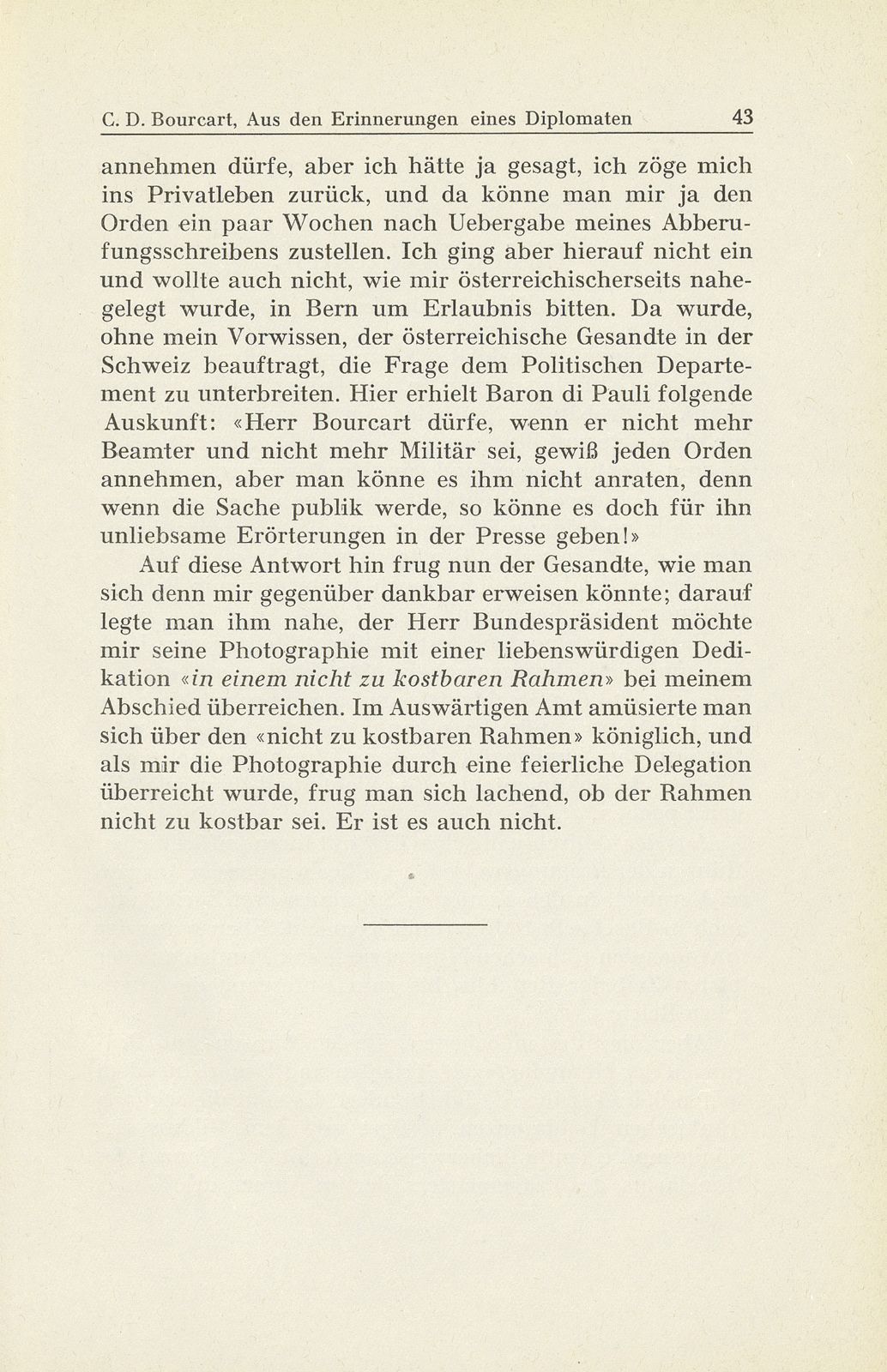 Aus den Erinnerungen eines Diplomaten – Seite 21