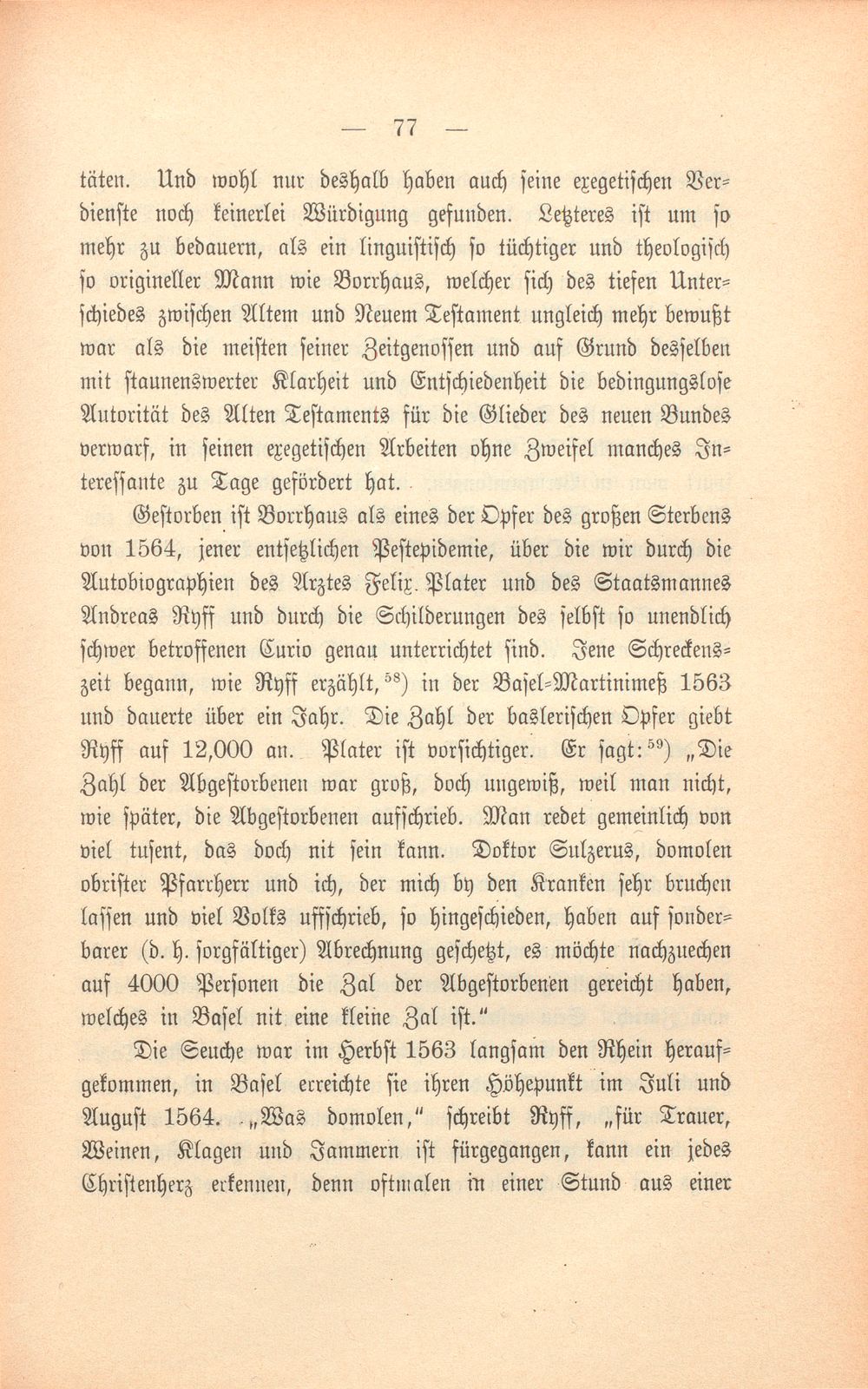 Martin Borrhaus (Cellarius), ein Sonderling aus der Reformationszeit – Seite 31