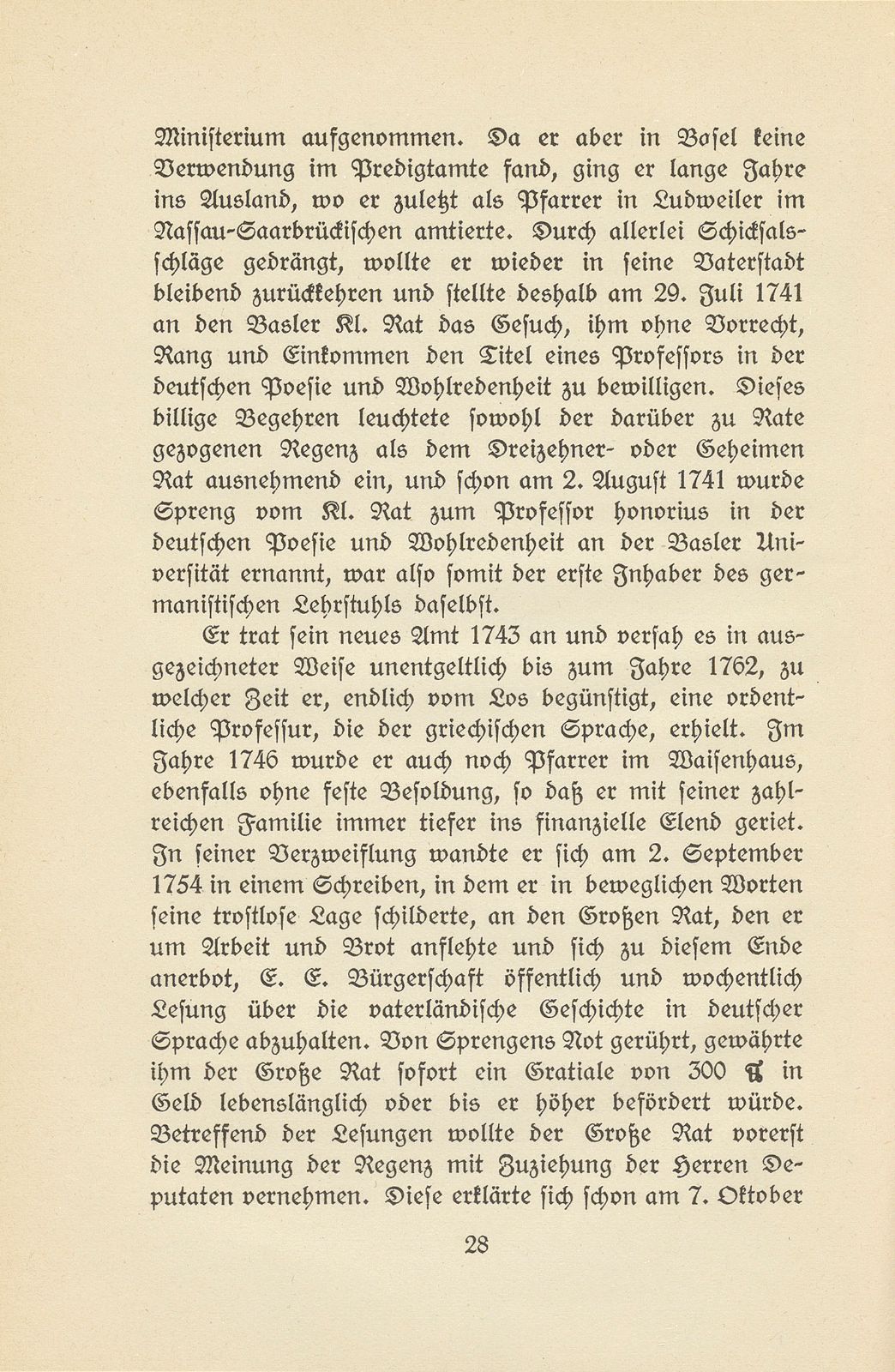 Das Sprengische Geschäft, ein Religionshandel im alten Basel – Seite 4