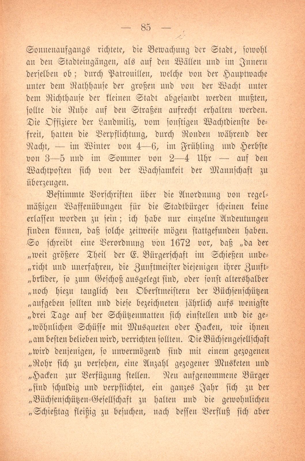 Über das baslerische Militärwesen in den letzten Jahrhunderten – Seite 7