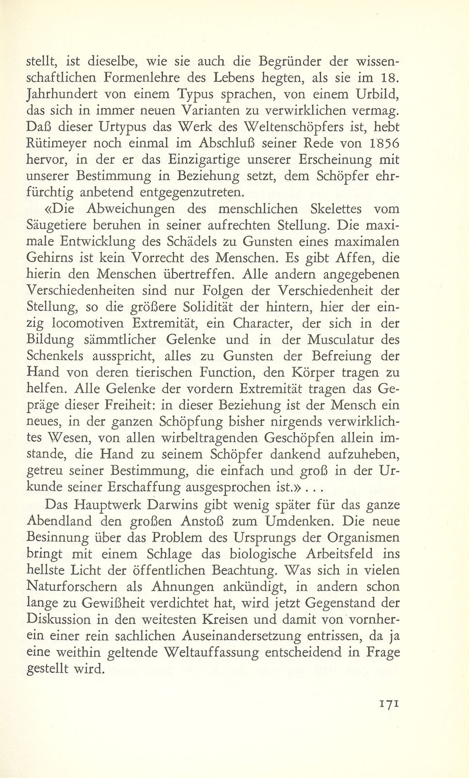 Die Frühzeit des Darwinismus im Werk Ludwig Rütimeyers – Seite 8