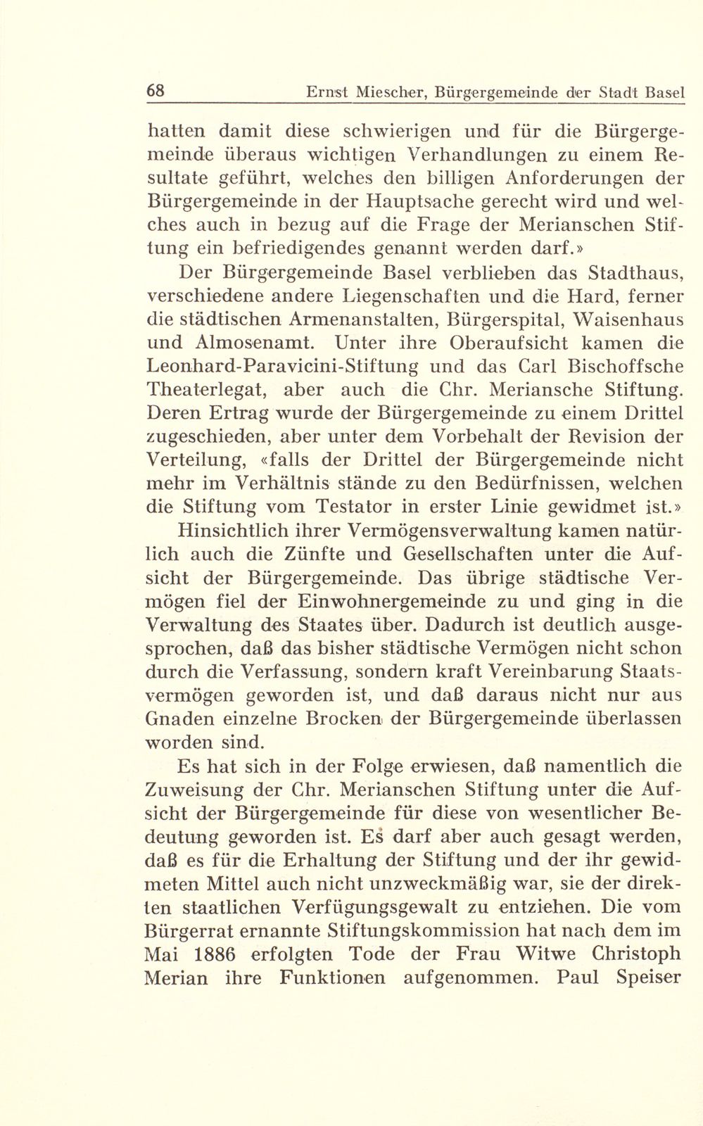 Der Kampf um die Ausstattung der Bürgergemeinde der Stadt Basel – Seite 10