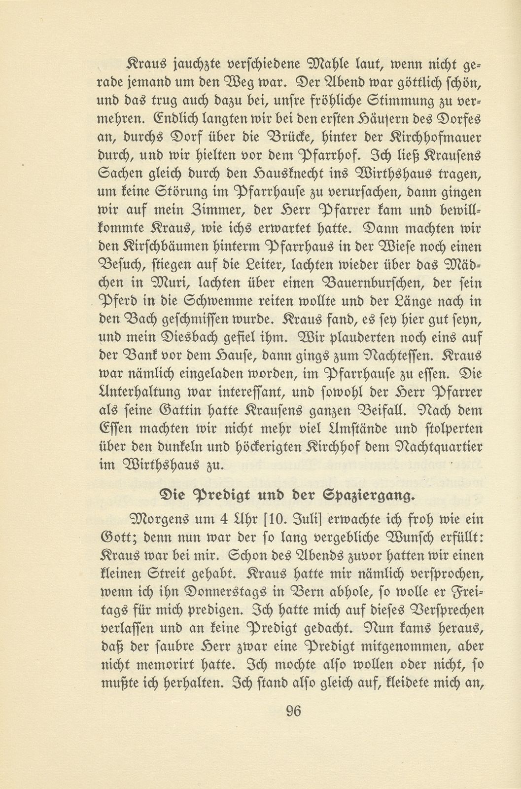 Feiertage im Julius 1807 von J.J. Bischoff – Seite 20