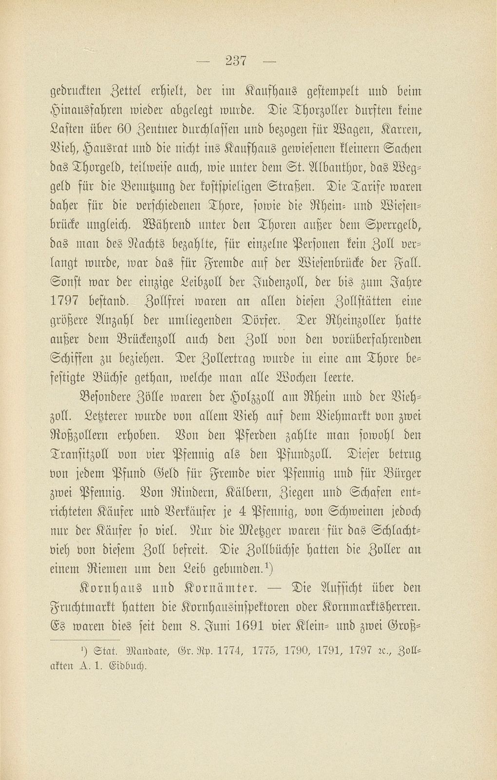 Stadt und Landschaft Basel in der zweiten Hälfte des 18. Jahrhunderts – Seite 67