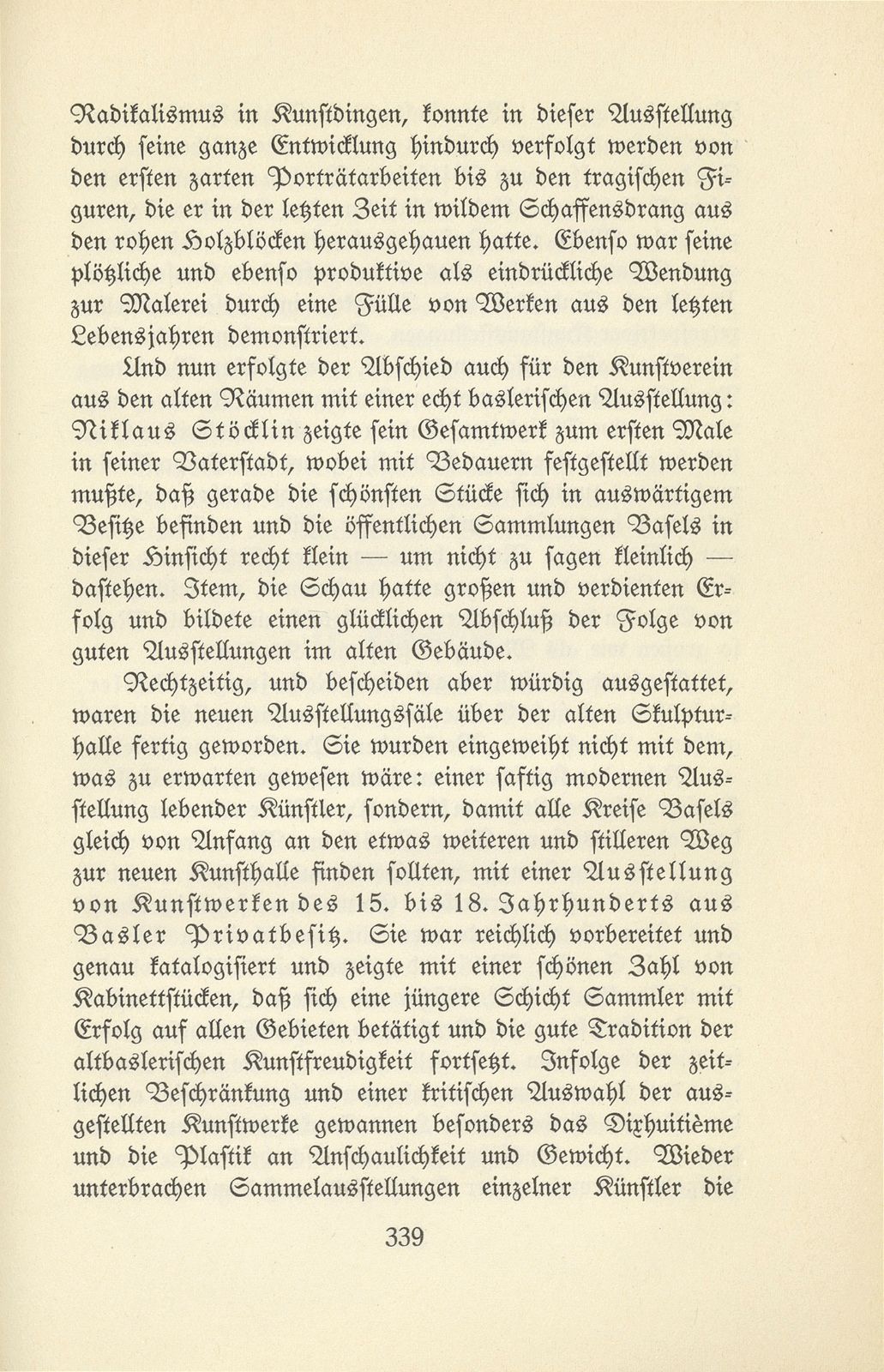 Das künstlerische Leben in Basel vom 1. Oktober 1927 bis 30. September 1928 – Seite 3