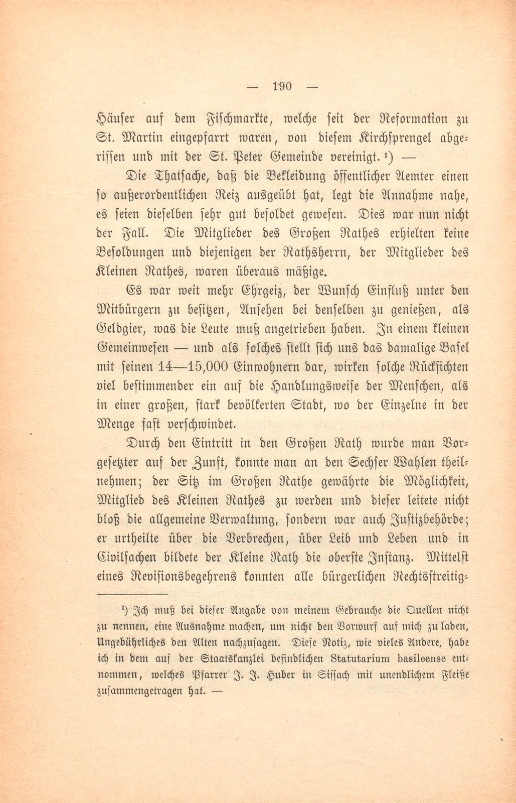 Einiges aus dem Leben zu Basel während des achtzehnten Jahrhunderts – Seite 21