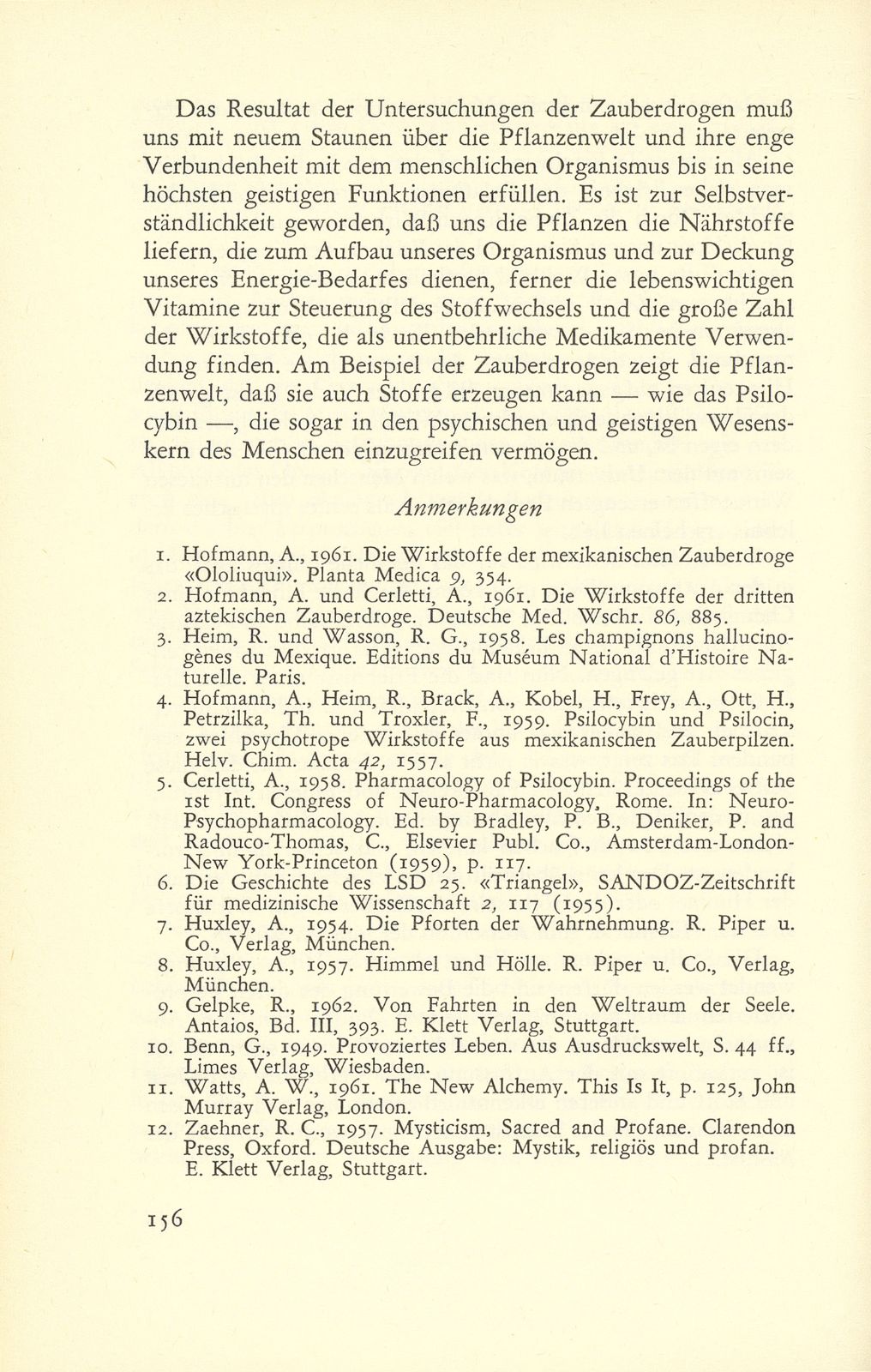 Die Erforschung der mexikanischen Zauberpilze und das Problem ihrer Wirkstoffe – Seite 20