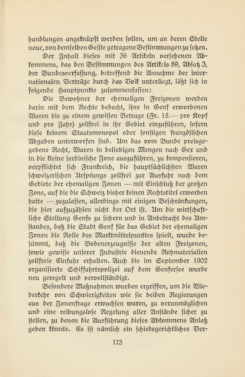 Zur Geschichte der Zonen von Gex und von Hochsavoyen – Seite 87