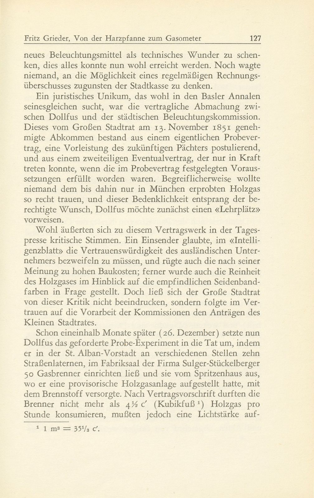 Von der Harzpfanne zum Gasometer (100 Jahre Basler Gasversorgung) – Seite 7