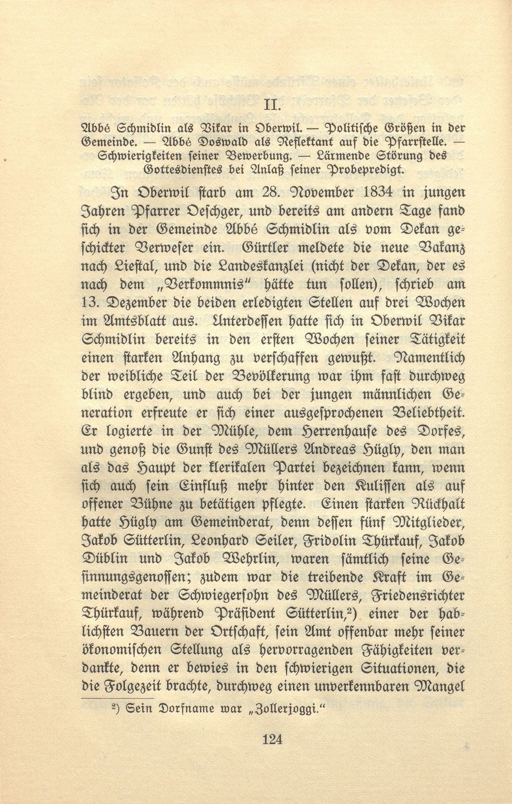 Ein kirchlicher Streit im Birseck vor achtzig Jahren – Seite 9