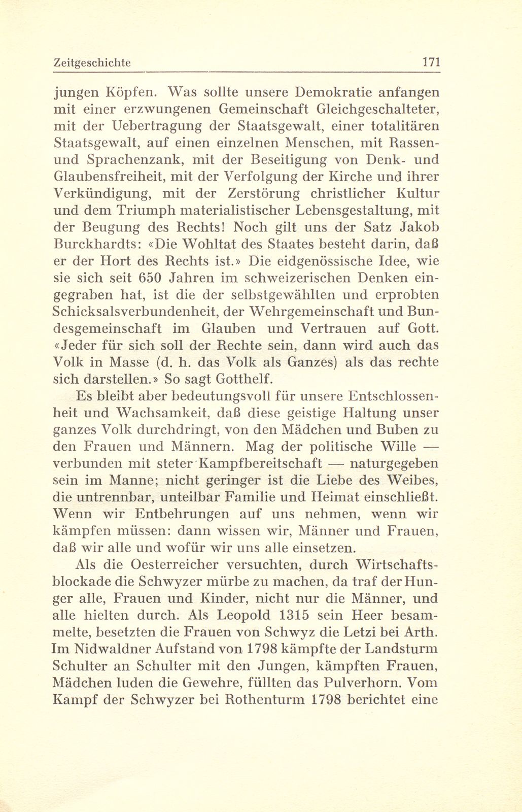 Zur Zeitgeschichte: 2. Gedenkfeier im Münster zur Erinnerung an die Gründung der Schweizerischen Eidgenossenschaft vor 650 Jahren – Seite 4