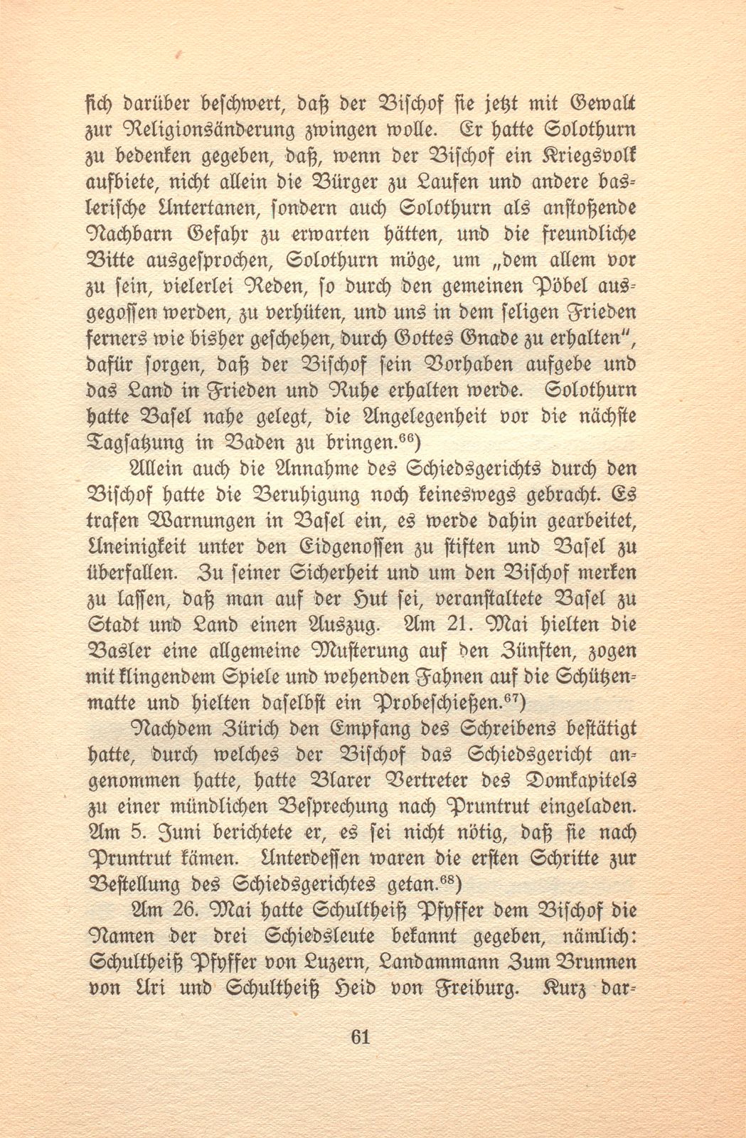 Die Gegenreformation im baslerisch-bischöflichen Laufen – Seite 31