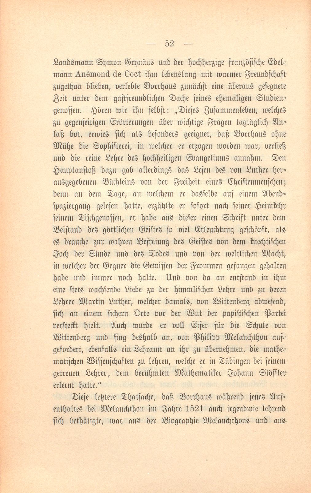 Martin Borrhaus (Cellarius), ein Sonderling aus der Reformationszeit – Seite 6