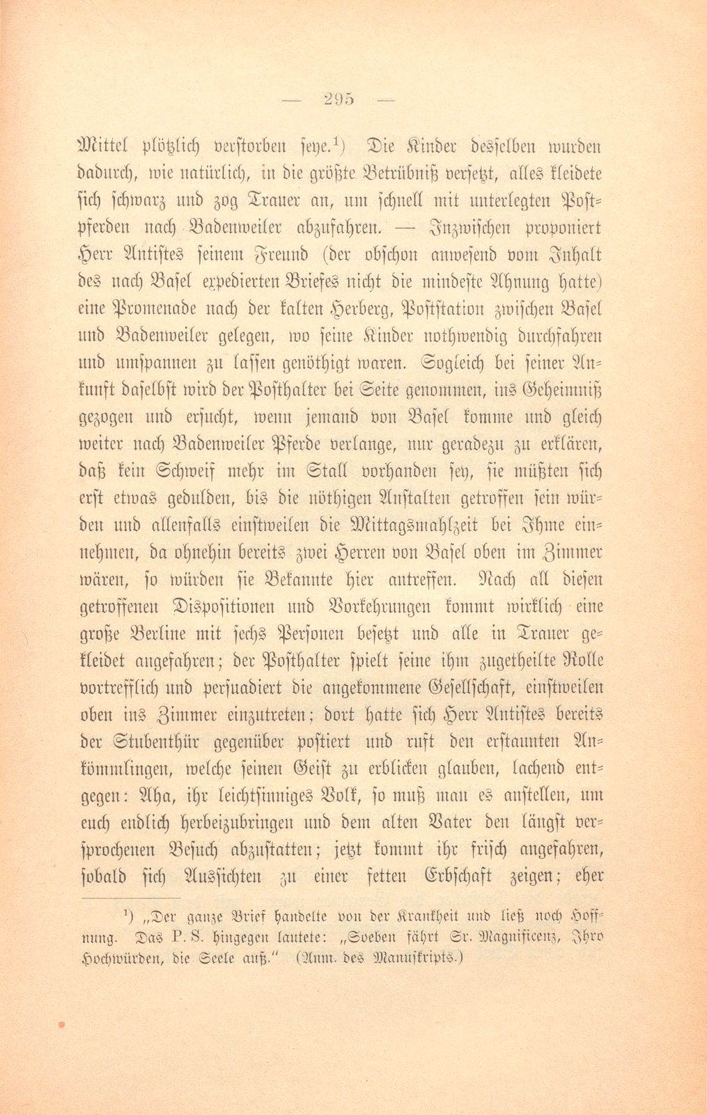 Anekdoten von Antistes Hieronymus Burckhardt – Seite 10